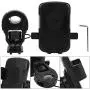 Enrilior Black 360° Rotating Mobile Phone Bracket Anti-Skid Cellphone Navigation Holder for Bicycle Motorcycle Electric Bike Enrilior Black 360° Rotating Mobile Phone Bracket Anti-Skid Cellphone Navigation Holder for Bicycle Motorcycle Electric Bike