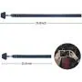 Phone Lanyard Tether, Doormoon Universal Neck Strap with Patch for Phone Case Wallet ID Badge Holder for Most Smartphones, 2 Pack, Black Blue