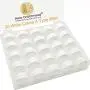 New brothread 25pcs White 60S/2 (90WT) Prewound Bobbin Thread Plastic Size A SA156 for Embroidery and Sewing Machines DIY Embroidery Thread Sewing Thread