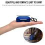 Protective Silicone Case Cover for Galaxy Buds/Galaxy Buds Plus with Carabiner Keychain, Samsung Galaxy Earbuds Accessory, Navy Blue (9 Color Options)