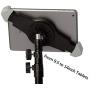 Ipad Tripod Stand, Vstyle Height Adjustable 20 to 60 Inch Tablet Tripod Mount For Ipad Pro 12.9"/11", Ipad Air 10.5", Ipad 9.7 and More 9.5" to 14.5" Tablet