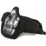 OB Half Face Mesh Mask Foldable Protective Guard Lower Face Masks for Airsoft Tactical Military Paintball Hunting