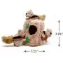 Outward Hound Hide A Squirrel Plush Dog Toy Puzzle