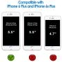 JETech Case for Apple iPhone 6 Plus and iPhone 6s Plus 5.5-Inch, Shock-Absorption Bumper Cover, Anti-Scratch Clear Back, Black
