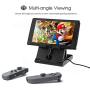 Play Stand for Nintendo Switch,SONVIEE Switch Game Holder Charging Dock Stand Multi Holder Switch Mount Bracket Height Adjustable with 1 Pcs Type C Data Line USB Cable for Switch Console Accessory