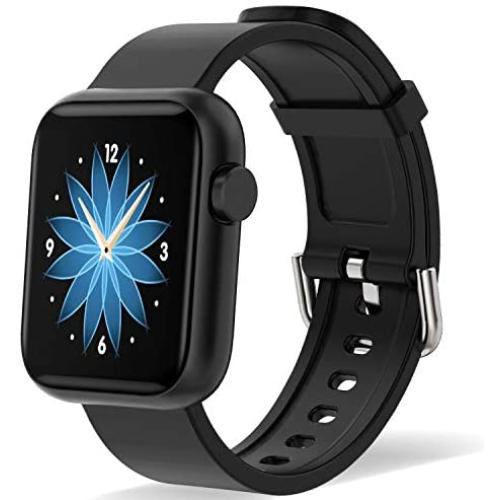 Fitness Tracker Watch Smart Watch for Android Phones Fitness Watches for Men Women Sports Activity Tracker Smartwatch Compatible with iPhone Samsung iOS with Pedometer with Heart Rate Waterproof