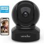 Wansview Wireless Security Camera, IP Camera 1080P HD, WiFi Home Indoor Camera for Baby/Pet/Nanny, Motion Detection, 2 Way Audio Night Vision, Works with Alexa, with TF Card Slot and Cloud