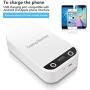 Smart Phone Cleaner, Phone Clear Aromatherapy Function with USB Charging for iOS Android Mobile Phone Jewelry Pacifier Toothbrush Watches