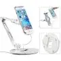 Suptek Aluminum Tablet Desk Stand for iPad, iPhone, Samsung, Asus and More 4.7-11 inch Devices, 360° Flexible Cell Phone Holder Mount, Good for Bed, Kitchen, Office (YF208DW) Suptek Aluminum Tablet Desk Stand for iPad, iPhone, Samsung, Asus and More 4.7-11 inch Devices, 360° Flexible Cell Phone Holder Mount, Good for Bed, Kitchen, Office (YF208DW)