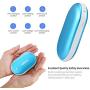 KARECEL Rechargeable Hand Warmers, Electric Hand Warmer 5200mAh Powerbank Reusable Handwarmers, Portable USB Hand Warmer Heater Battery Pocket Warmer, Best Gifts for Men and Women in Cold Winter