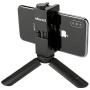 Ulanzi Mini Tripod, Small Desktop Tripod - Tiny Tabletop Tripod, Portable Folding Stand for Cellphone Selfie Stick Monopod Stabilizer, for Zhiyun Smooth Q Smooth 4 Feiyu DJI Osmo Mobile 2 3 Gimbal