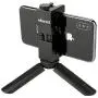 Ulanzi Mini Tripod, Small Desktop Tripod - Tiny Tabletop Tripod, Portable Folding Stand for Cellphone Selfie Stick Monopod Stabilizer, for Zhiyun Smooth Q Smooth 4 Feiyu DJI Osmo Mobile 2 3 Gimbal