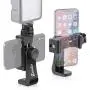 Zeadio Tripod Smartphone Mount, Cell Phone Holder Adapter Clamp with Hot-Shoe Mount, Selfie Stick and Monopod Adjustable Clamp, Fits for iPhone, Samsung, Huawei and All Phones Zeadio Tripod Smartphone Mount, Cell Phone Holder Adapter Clamp with Hot-Shoe Mount, Selfie Stick and Monopod Adjustable Clamp, Fits for iPhone, Samsung, Huawei and All Phones