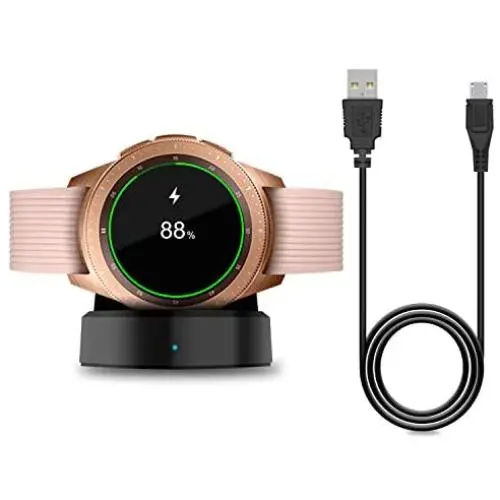 Charger for New Samsung Galaxy Watch 42mm/46mm, Upgraded Charging Cradle Dock for Samsung Galaxy Watch SM-R800/R810/R815 Smart Watch Charger (Not for Active) Charger for New Samsung Galaxy Watch 42mm/46mm, Upgraded Charging Cradle Dock for Samsung Galaxy Watch SM-R800/R810/R815 Smart Watch Charger (Not for Active)