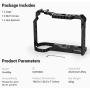 SMALLRIG Camera Cage for Panasonic Lumix DC-S1 and S1R with Cold Shoe and NATO Rail CCP2345