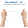 AUNC iPhone Charger 4PACK 3/3/6/6Feet Long USB Charging Cable High Speed Connector Data Sync Transfer Cord Compatible with iPhone Xs Max/X/8/7/Plus/6S/6/SE/5S iPad