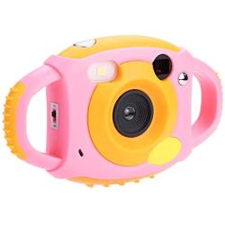 Ayunjia 2 Colors 1.8" Mini Toy HD Digital Video Camera Gift for Children Kids (Color : Pink)