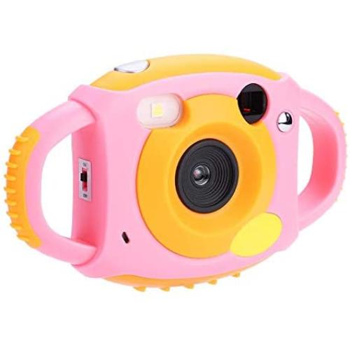 Ayunjia 2 Colors 1.8" Mini Toy HD Digital Video Camera Gift for Children Kids (Color : Pink)