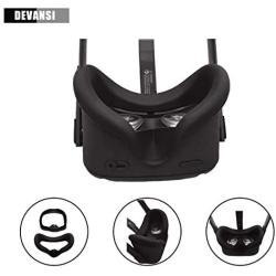 VR Face Silicone Cover Mask & Face Pad for Oculus Quest Face Cushion Cover Sweatproof Lightproof