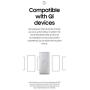 Samsung 2-in-1 Portable Fast Charge Wireless Charger and Battery Pack 10,000 mAh, Silver (US Version with Warranty)
