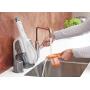 BLACK+DECKER dustbuster Handheld Vacuum, Cordless, AdvancedClean+, White (HHVK320J10)