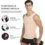 Mens Compression Shirt Slimming Body Shaper Vest Workout Tank Tops Abs Abdomen Undershirts