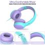gorsun Kids Headphones with Limited Volume, Children Headphone Over Ear, Kids Headphones for Boys and Girls, Wired Headset for Children-2 Pack