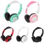 Festnight Wired Gaming Headset, 3.5mm Music Earphones Over-Ear Sports Headphones with Microphone for Smartphones Tablet Laptop Desktop PC