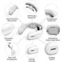Neck Massager,Intelligent Portable Neck Massage with Heat Cordless,3 Modes 15 Levels Smart Deep Tissue Trigger Point Massage Use at Home,Outdoor,Office,Car Neck Massager,Intelligent Portable Neck Massage with Heat Cordless,3 Modes 15 Levels Smart Deep Tissue Trigger Point Massage Use at Home,Outdoor,Office,Car