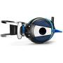 Headset Headphone 3.5mm Gaming Game Earphone Headband with Mic Stereo Bass LED Light for PS4 PC Computer Laptop Mobile Phones (Color : Blue)