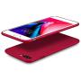 TORRAS Slim Fit iPhone 8 Plus Case/iPhone 7 Plus Case, Hard Plastic PC Ultra Thin Mobile Phone Cover Case with Matte Finish Coating Grip Compatible with iPhone 7 Plus / 8 Plus, Red