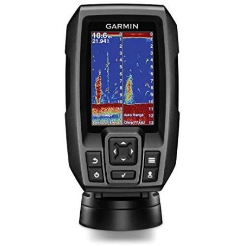 Garmin 010-01550-00 Striker 4 with Transducer, 3.5" GPS Fishfinder with Chirp Traditional Transducer