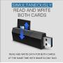 SmartQ C307 USB 3.0 Portable Card Reader for SD, SDHC, SDXC, MicroSD, MicroSDHC, MicroSDXC, with Advanced All-in-One Design