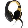 PS4 Xbox one 3.5mm Stereo Gaming Headset for Playstation 4 Xbox 1 PC Smartphone Tablet and Mac with Detachable Microphone (Yellow)