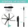 SYOSIN Selfie Stick, 3 in 1 Extendable Selfie Stick Tripod with Detachable Bluetooth Wireless Remote Phone Holder Compatible with iPhone and Android Smartphone
