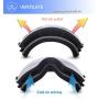 EXP VISION Snowboard Ski Goggles for Men Women and Youth, Over Glasses Skiing Snowboard Goggles with Anti Fog and UV400 Protection Dual Lenses Snow Goggles