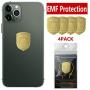 6Pack - EMF Protection Cell Phone Sticker, Radiation Blocker for Cell Phone, Anti Radiation Protector Sticker, KAKAWIN EMF Blocker for Mobile Phones, iPad, MacBook, Laptop and All Electronic Devices