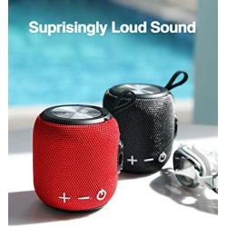 Portable Bluetooth Speaker,SANAG Bluetooth 5.0 Dual Pairing Loud Wireless Mini Speaker, 360 HD Surround Sound & Rich Stereo Bass,12H Playtime, IPX6 Waterproof for Travel, Outdoors, Home and Party