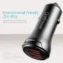 Metal Car Charger Fast Charge, SUPERONE Quick Charge 3.0 24W Dual USB Car Charger Adapter, Compatible with Any iPhone/Galaxy etc. Metal Car Charger Fast Charge, SUPERONE Quick Charge 3.0 24W Dual USB Car Charger Adapter, Compatible with Any iPhone/Galaxy etc.