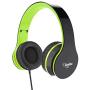 Elecder i40 Headphones with Microphone Foldable Lightweight Adjustable Wired On Ear Headsets with 3.5mm Jack for iPad Cellphones Laptop Computer Smartphones MP3/4 Kindle Airplane School (Green/Black) Elecder i40 Headphones with Microphone Foldable Lightweight Adjustable Wired On Ear Headsets with 3.5mm Jack for iPad Cellphones Laptop Computer Smartphones MP3/4 Kindle Airplane School (Green/Black)