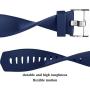 For Fitbit Charge 2 Bands,Replacement Accessory Wristbands for Fitbit Charge 2 HR,Small,Women Men,Black,Navyblue,White