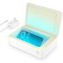 Senerport Phone Soap, Premium 3 in 1 Cell Phone Cleaner, Smartphone 360 Degree Cleaning Box & 10W Wireless Charging & USB-A and Type-C Outputs, for iOS Android Cellphone Money Toothbrushhead Razor…