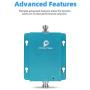 3G Cell Phone Signal Booster for Home and Office Use - Reduce Dropped Calls for Most Carriers