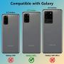 [ 3 Pack] UniqueMe Camera Lens Protector for Samsung Galaxy S20 Plus 5G / 4G Screen Protector Tempered Glass [Ultra-Thin] Case Friendly Easy Installation【6.7 Inch】