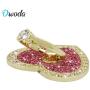 IYOYI Romantic Heart Crystal Cell Phone Ring Holder Stand 360 Rotating Finger Ring Kickstand Phone Grip for iPhone, Samsung & More