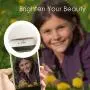 QIAYA Selfie Ring Light for Phone Camera Photography Video, BatteryPowered Clip White QIAYA Selfie Ring Light for Phone Camera Photography Video, BatteryPowered Clip White