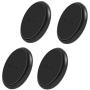 Nekteck Universal Stick on Flat Magnetic Car Mount Phone/Key Holder for iPhone X/8/7 6S/ 6 6 Plus, SE, Galaxy S9/S8 S6/S7 Note 9 8 5, LG G7 G6, Pixel 3/2 XL Nexus 6P 5X, Echo Dot More [4Pack]