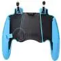 Mobile Game Controller, Mobile Gaming Trigger(4-in-1) for PUBG/Fortnite/Rules of Survival Gaming Grip and Gaming Joysticks for 4.5-6.5inch Android iOS Phone