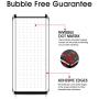 Galaxy S8 Screen Protector Tempered Glass (2 Pack), OTAO 3D Curved Dot Matrix Glass Screen Protector for Samsung Galaxy S 8 with Installation Tray [Case Friendly]