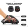 FIT KING Shiatsu Foot Massager Machine with Heat Deep Kneading Foot Reflexology Massager for Foot Relaxation & Pain Relief FT-001F